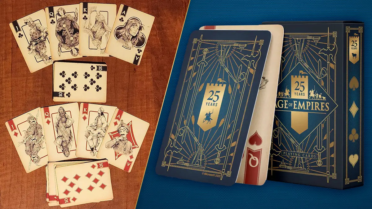 Age of Empires 25th Anniversary Playing Cards Set
