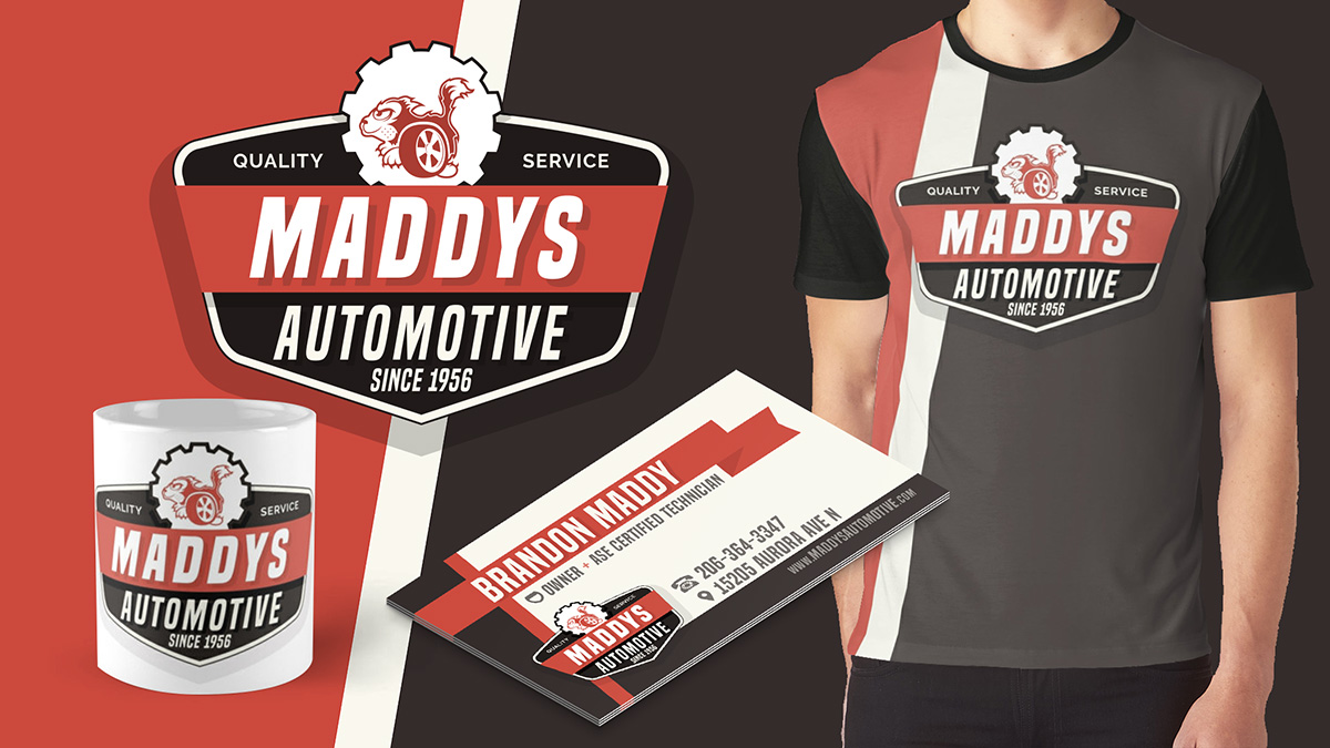 Maddys Automotive Branding