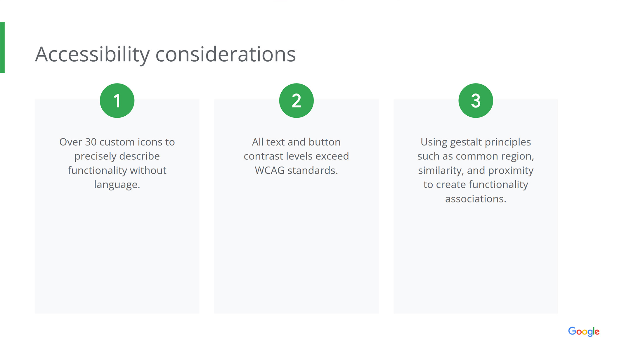 Usability Considerations